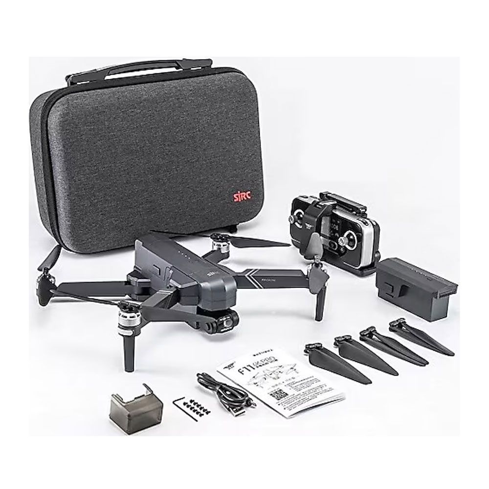 SJRC F11 Pro 1.5 km x 26 dk Çantalı EIS Stabilizasyon 4K Kameralı