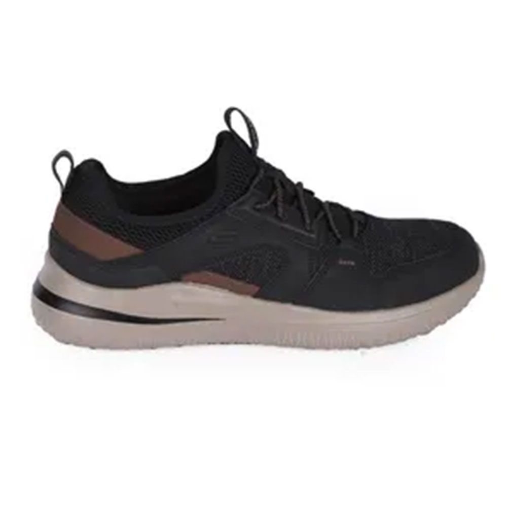 ●3-DEEP Skechers 210797-BLK Delson 3.0 Siyah Erkek Spor Ayakkabı Fiyatları