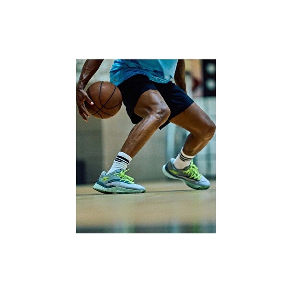 Skechers 253015-CCGR SKX Nexus Gri Erkek Basketbol Ayakkabısı