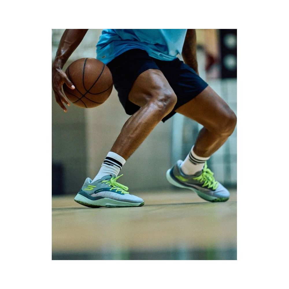 Skechers 253015-CCGR SKX Nexus Gri Erkek Basketbol Ayakkabısı
