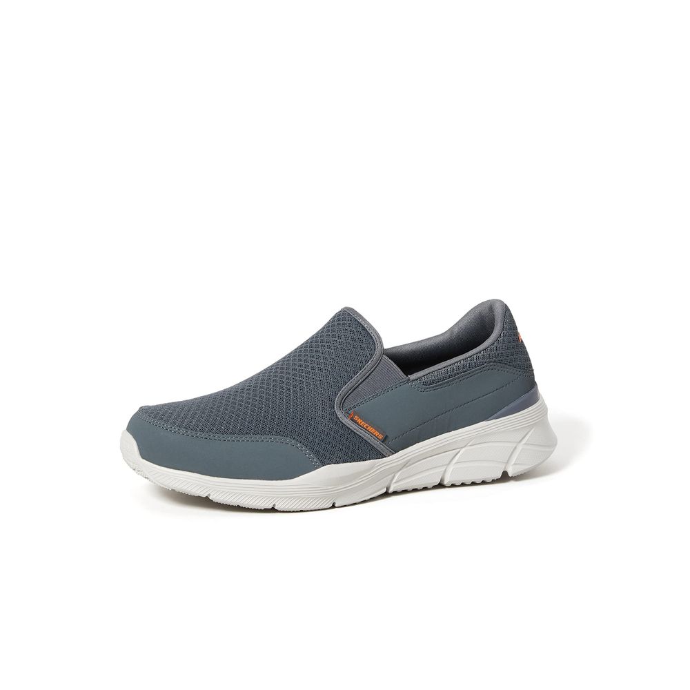 navy slip on skechers