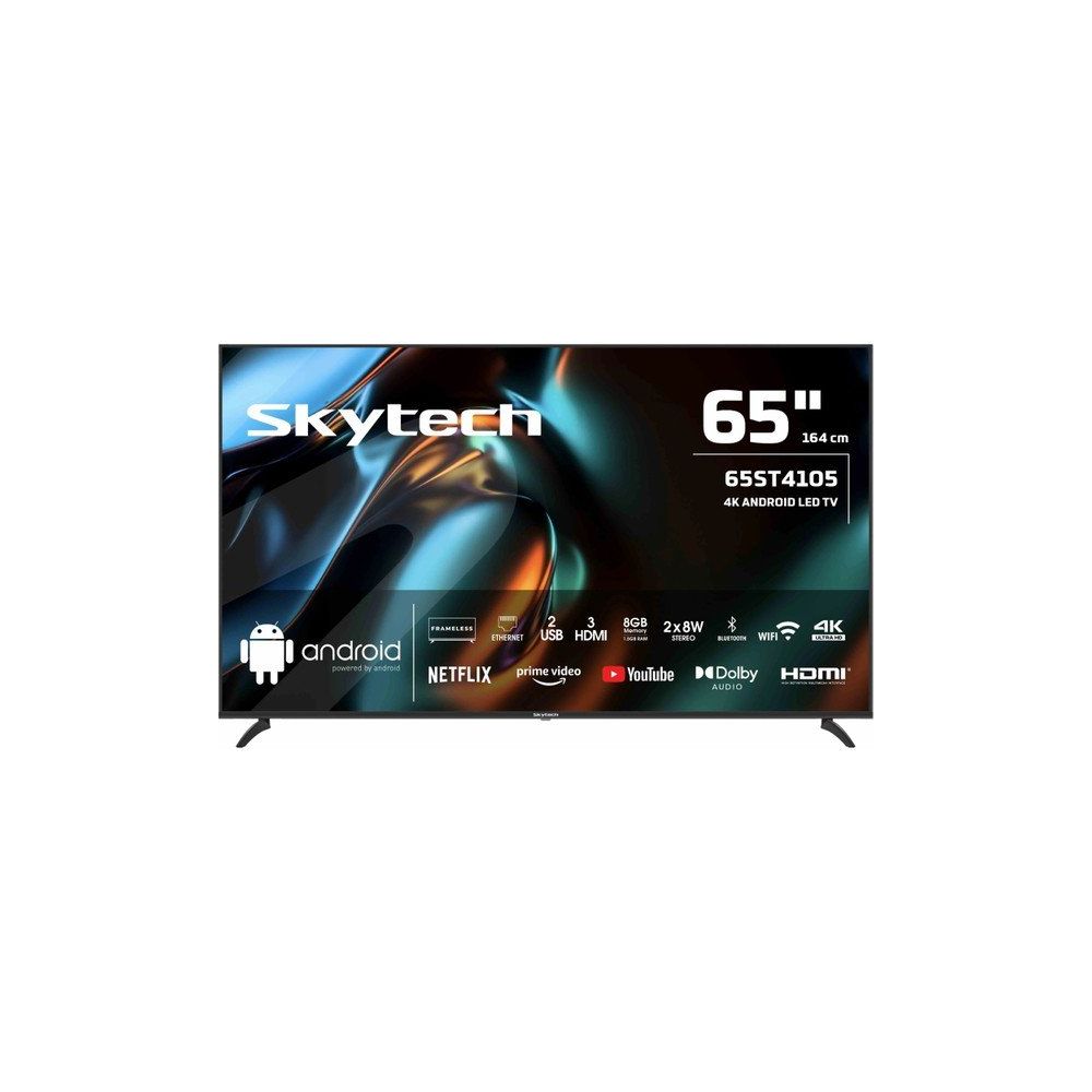 Skytech 65ST4105 65 inç 164 Ekran 4K Ultra HD Android LED TV