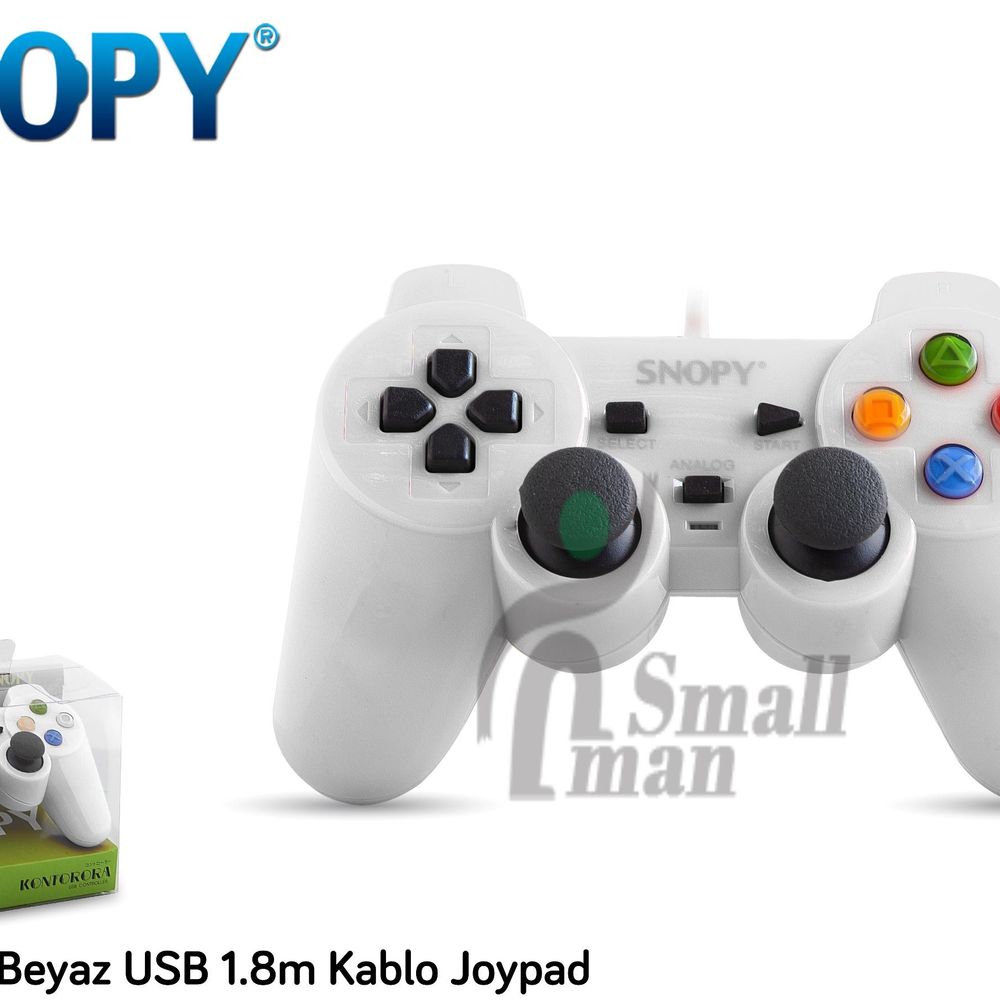 snopy sg 302 beyaz usb oyun kolu fiyatlari