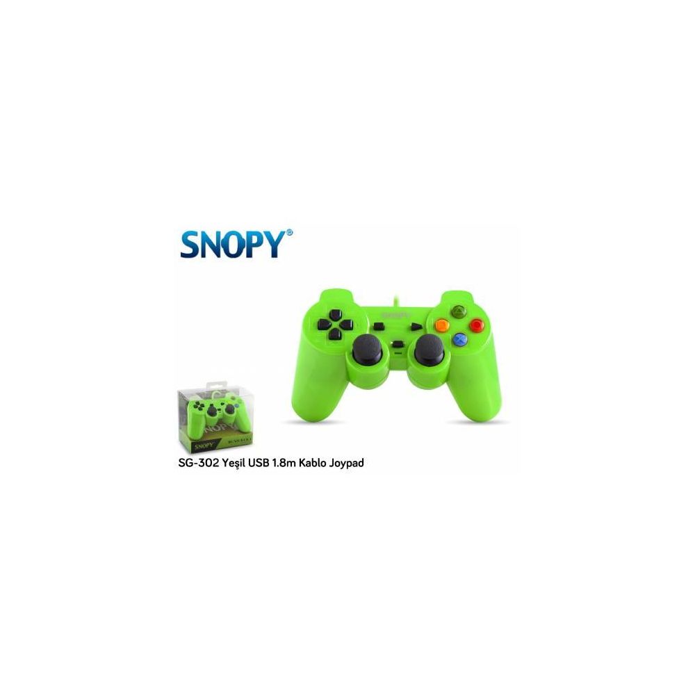 Snopy Sg 302 Yesil Usb Oyun Kolu Fiyatlari