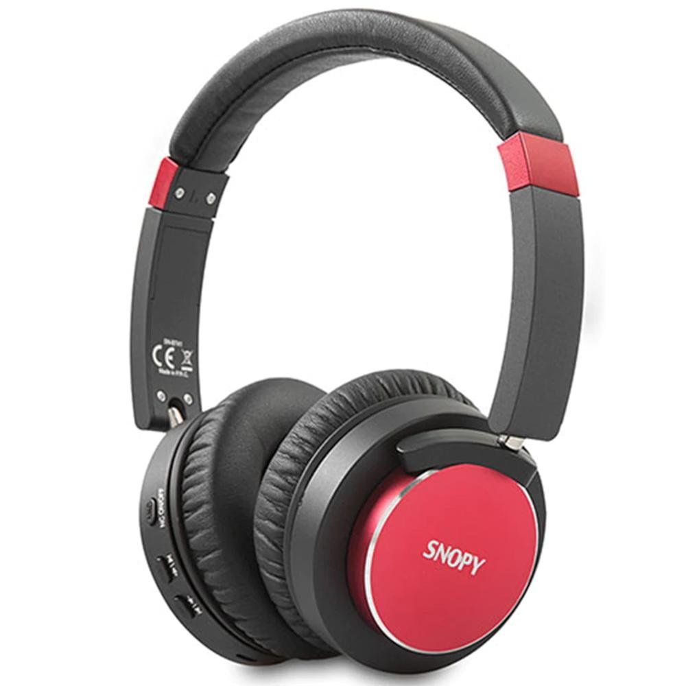 Snopy SN-BT41 Kırmızı Bluetooth Kulaklık