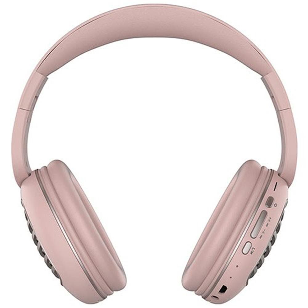 Snopy SN-BT55 Kulak Üstü Mikrofonlu Bluetooth Kulaklık Pembe