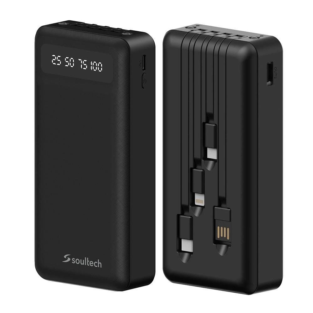 Soultech BT242 3in1 Siyah Hydra 20.000 mAh Powerbank
