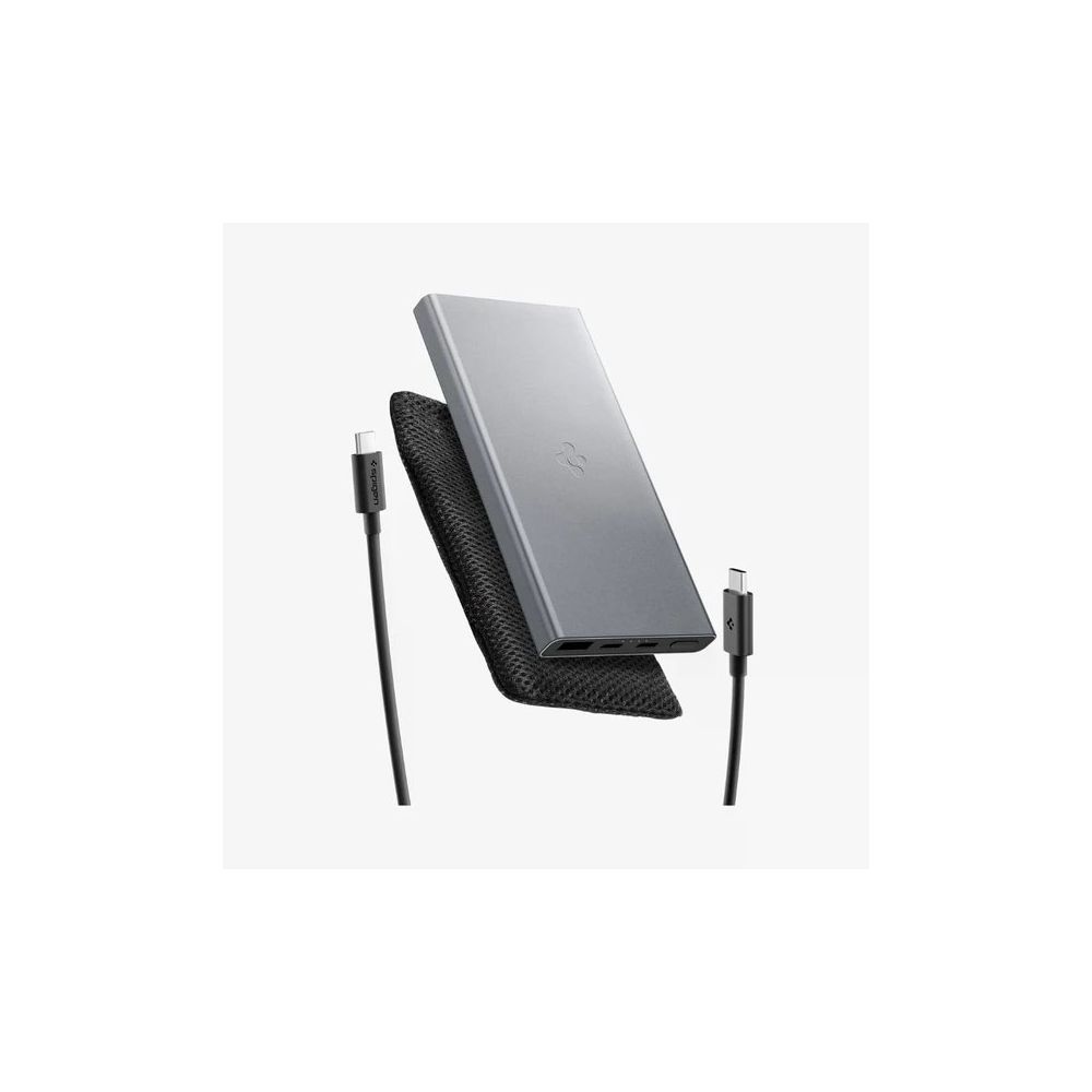 Spigen EA2210 10000 mAh Hızlı Şarj Gri Powerbank