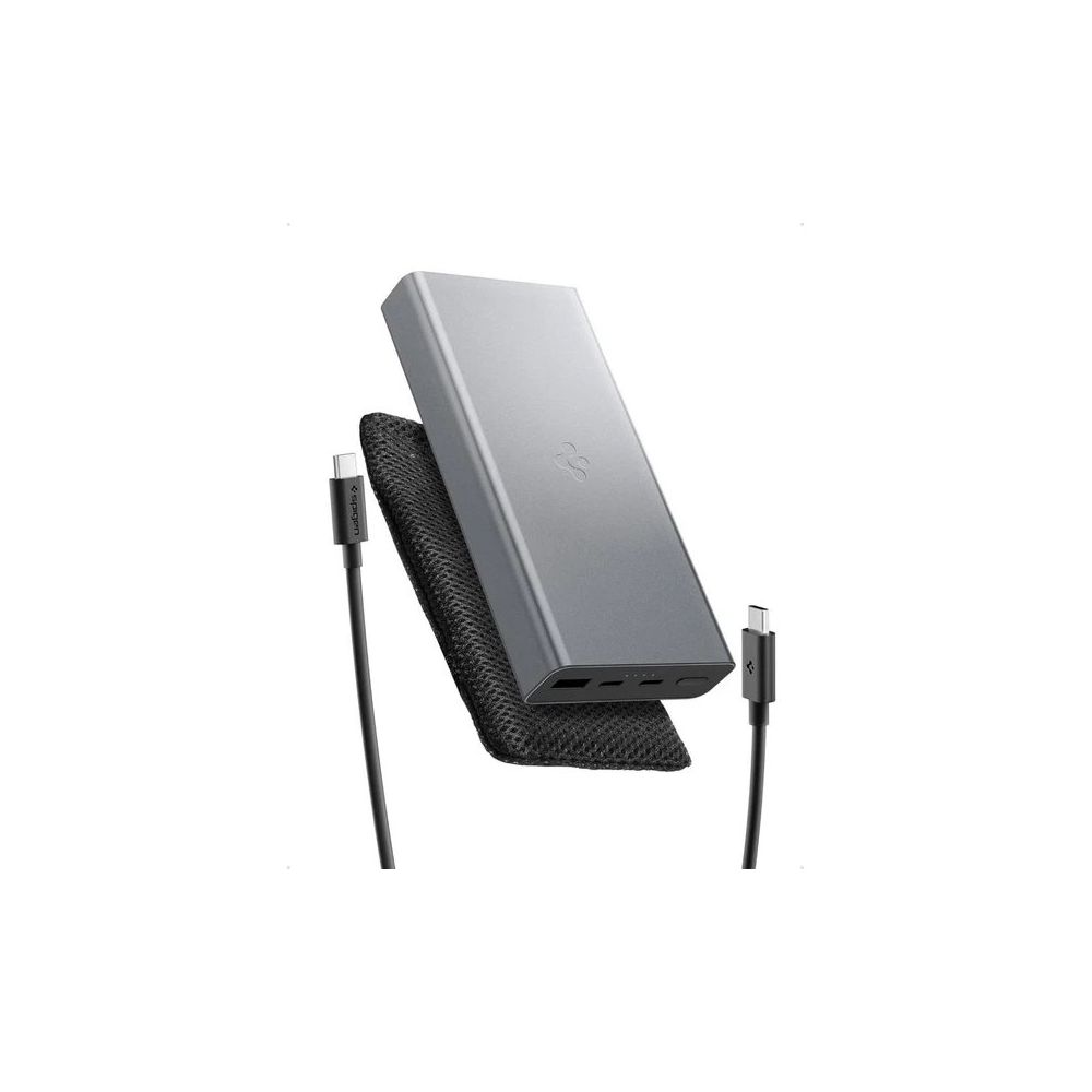 Spigen EA3020 ABA09434 20000 mAh Hızlı Şarj Gri Powerbank