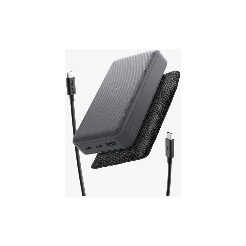 Spigen EA3030 ABA09436 30000 mAh Hızlı Şarj Gri Powerbank