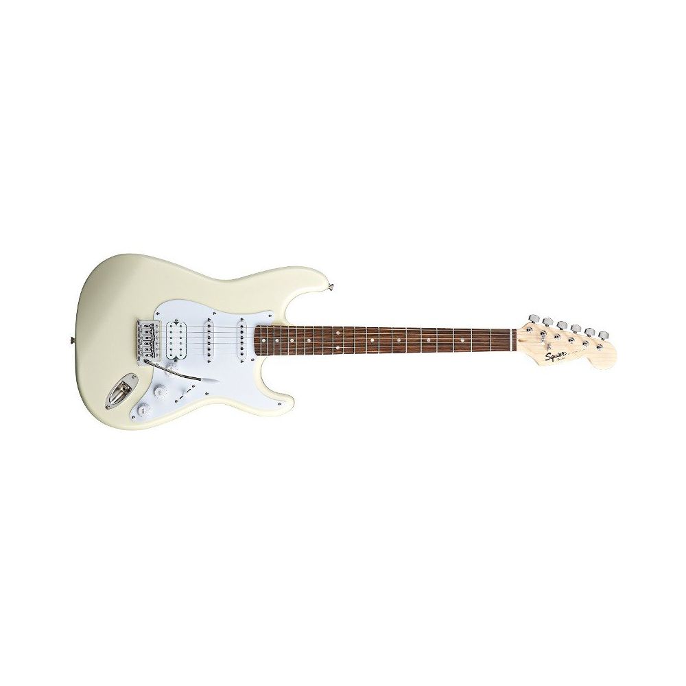 『美品』SQUIER 　BY 　FENDER 　BULLET 　STRAT Fender Elektro Gitar Set Squier Bullet Strat w/Trem HSS Arctic