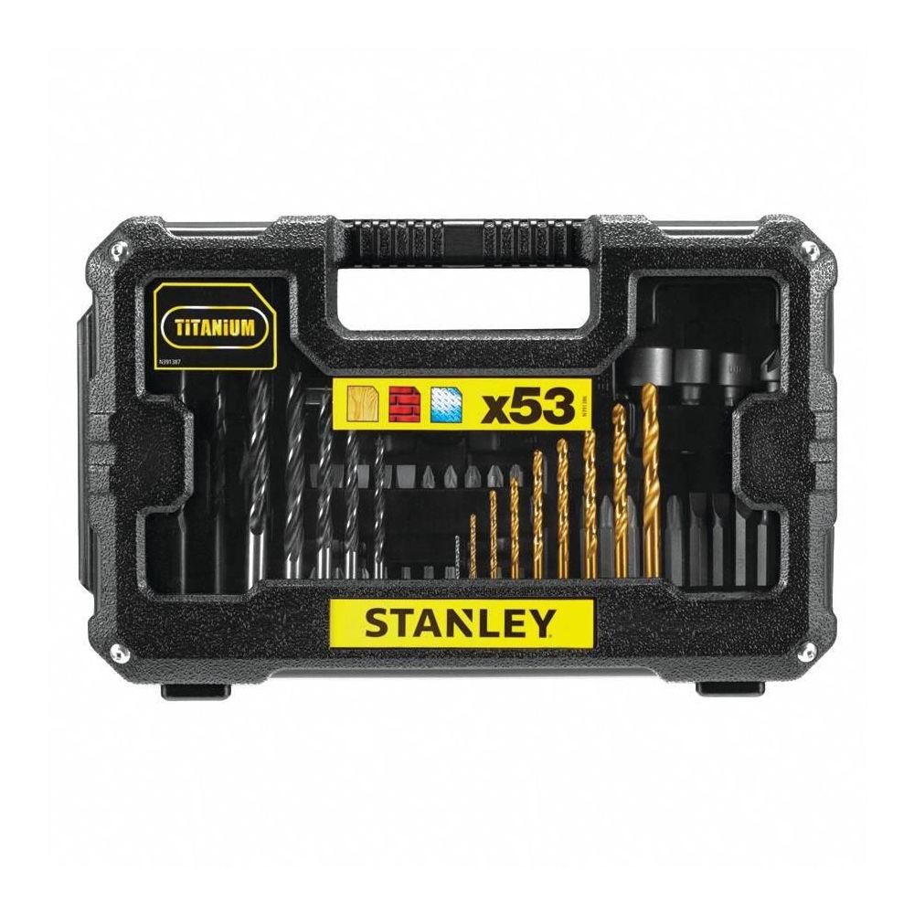 Stanley STA7223 53 Parça Vidalama ve Matkap Uç Seti Fiyatları | Cimri
