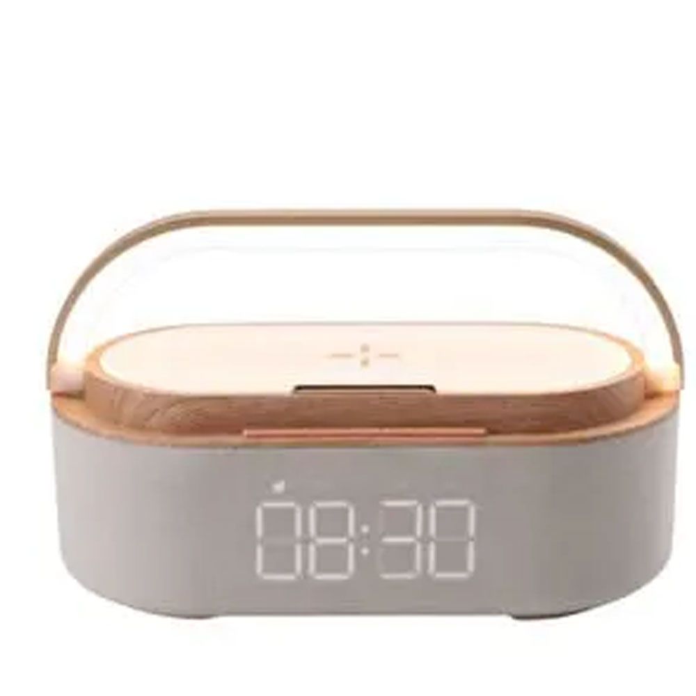 Stobom Krem Beyaz Taşınabilir Bluetooth Hoparlör