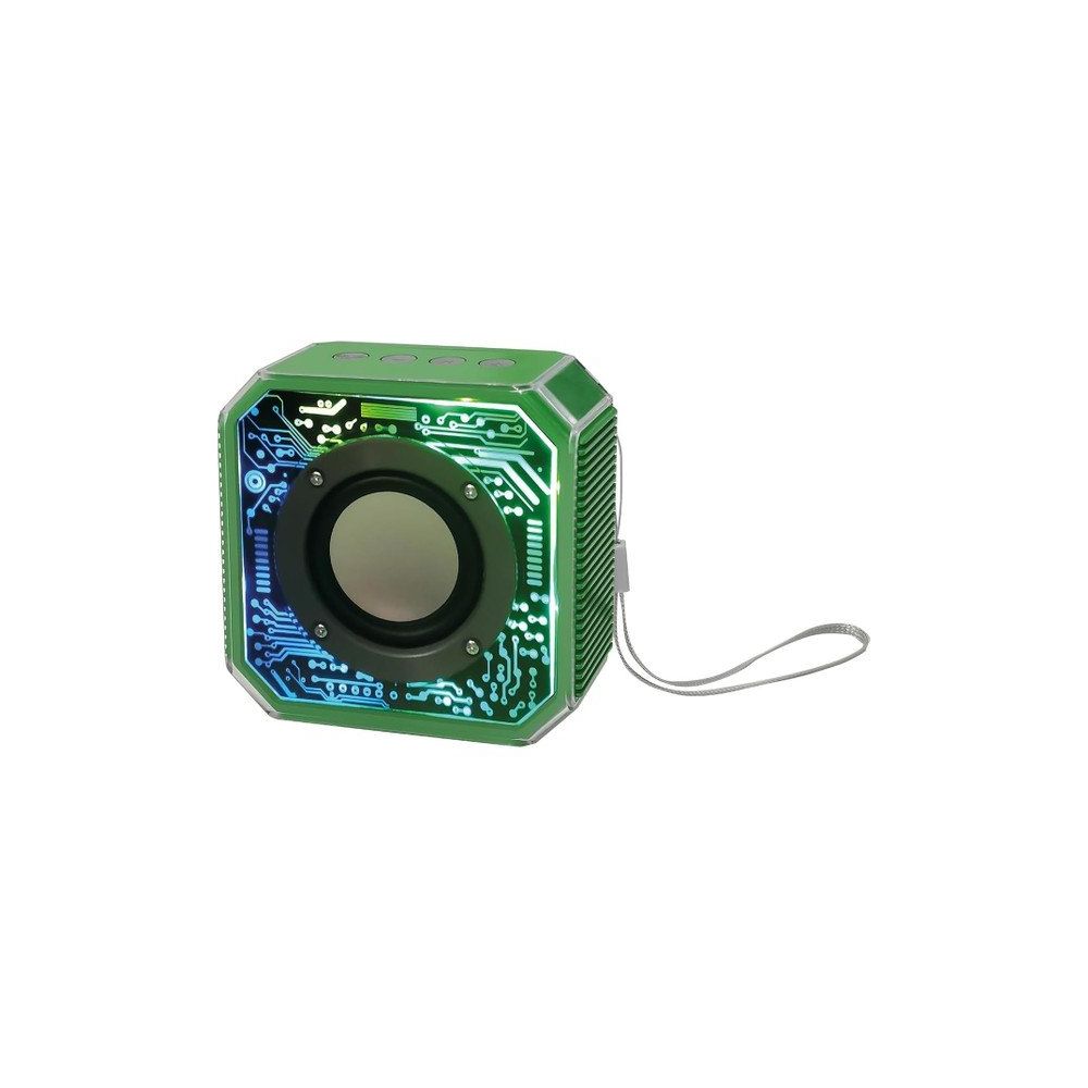 Storemax BTS-86 800 mAh Kablosuz 5.2 Ledli Taşınabilir Yeşil Bluetooth Hoparlör