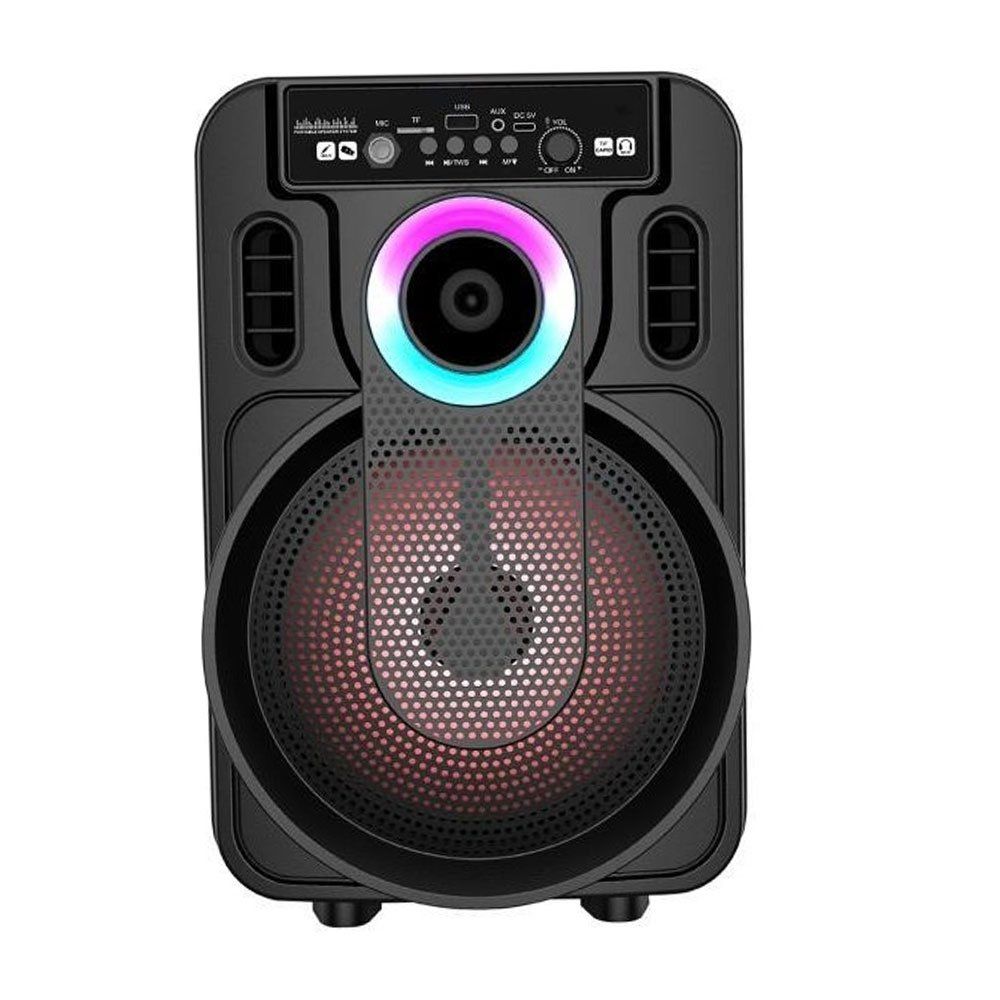 Sunix BTS-420 20 W Kablolu Siyah Mikrofonlu Bluetooth Hoparlör