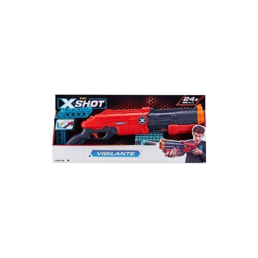 Sunman 36436 Zuru X-Shot Sünger Atan Excel Vigilante 24 Mermi