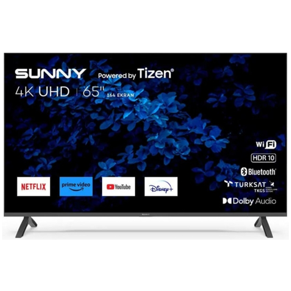 Sunny SN65FMN510 65 inç 164 Ekran 4K Ultra HD Tizen LED TV