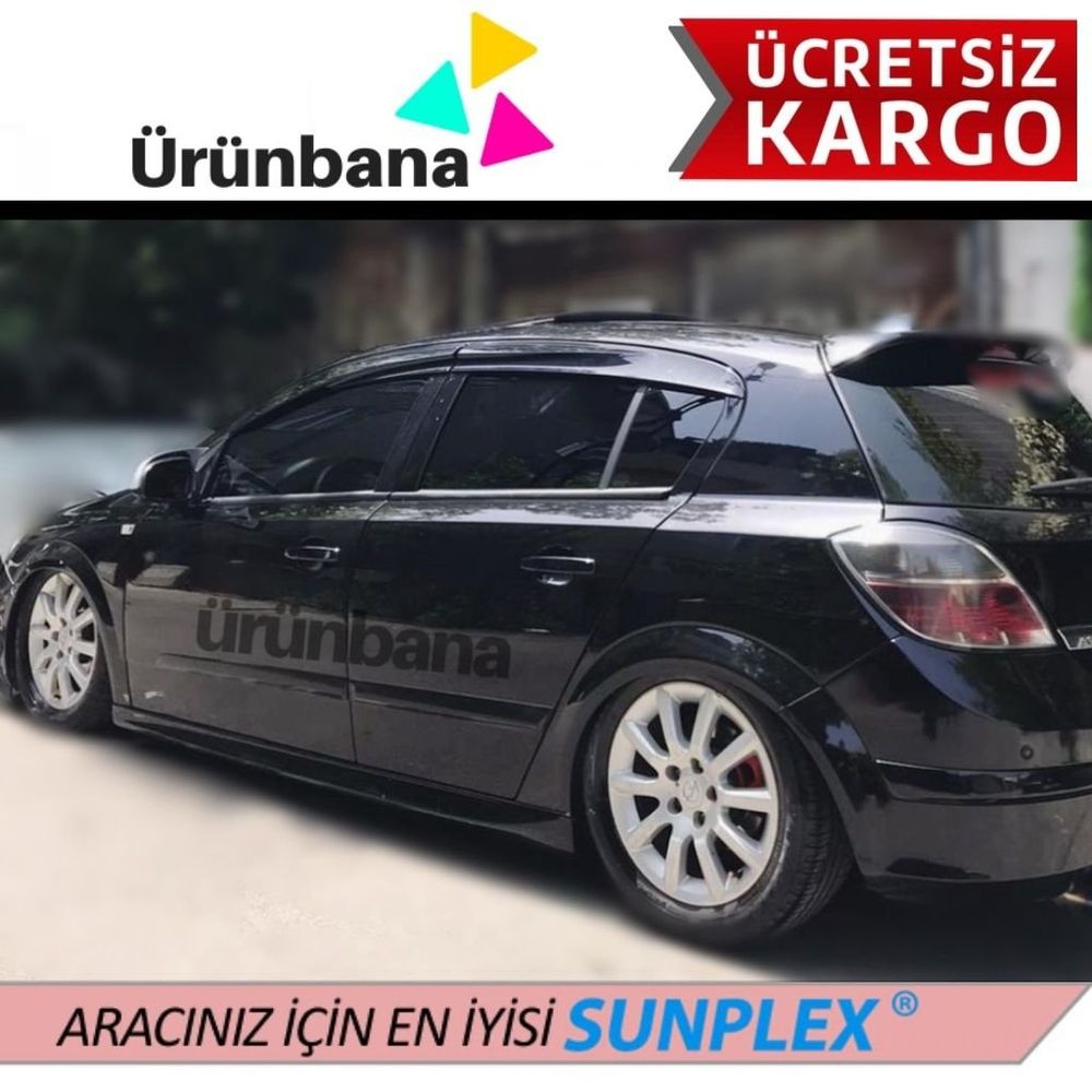 Sunplex Opel Astra H Hb 4 Parça 2004-2013 Cam Rüzgarlığı Fiyatları