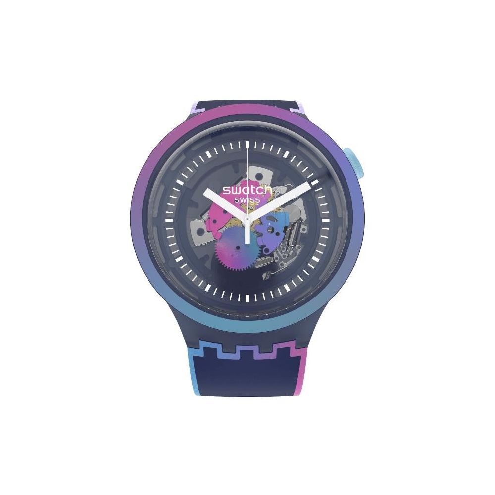 SO27N112 RAINBOW IN THE NIGHT Silicone Watch