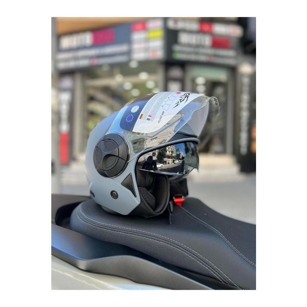Sway SW-737 Mat Gri Çenesiz Güneş Gözlüklü Kask Fiyatları