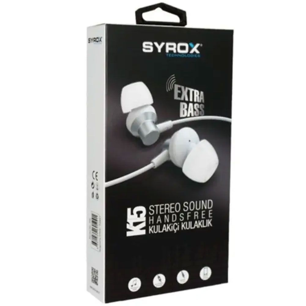 Syrox K15 Füme Extra Bass Kulaklık