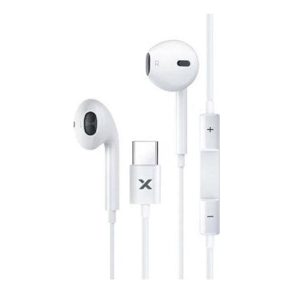 Syrox K20 Earbuds 1.20 mt Type-C Kablolu Mikrofonlu Beyaz Kulak İçi Kulaklık