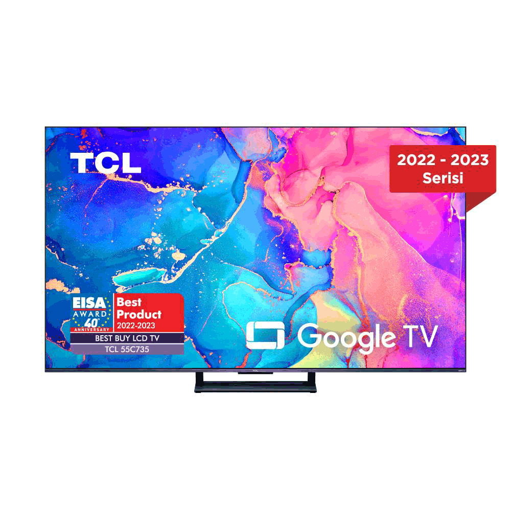 TCL 55C735 55インチ液晶スマートテレビ TCL-C735 QLED スマート4K Google テレビ-Dolby Atmos-TCLジャパン