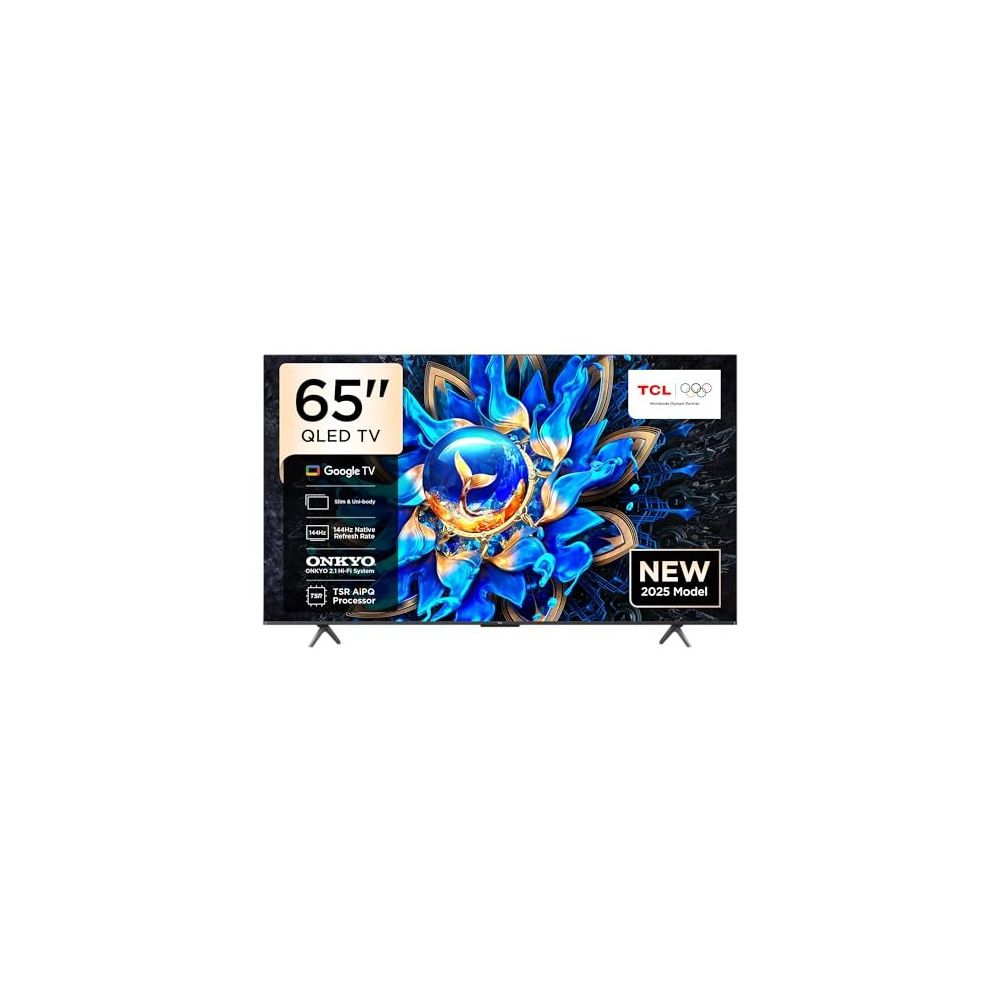 TCL 65T8C 65 inç 165 Ekran 4K Ultra HD Google QLED TV