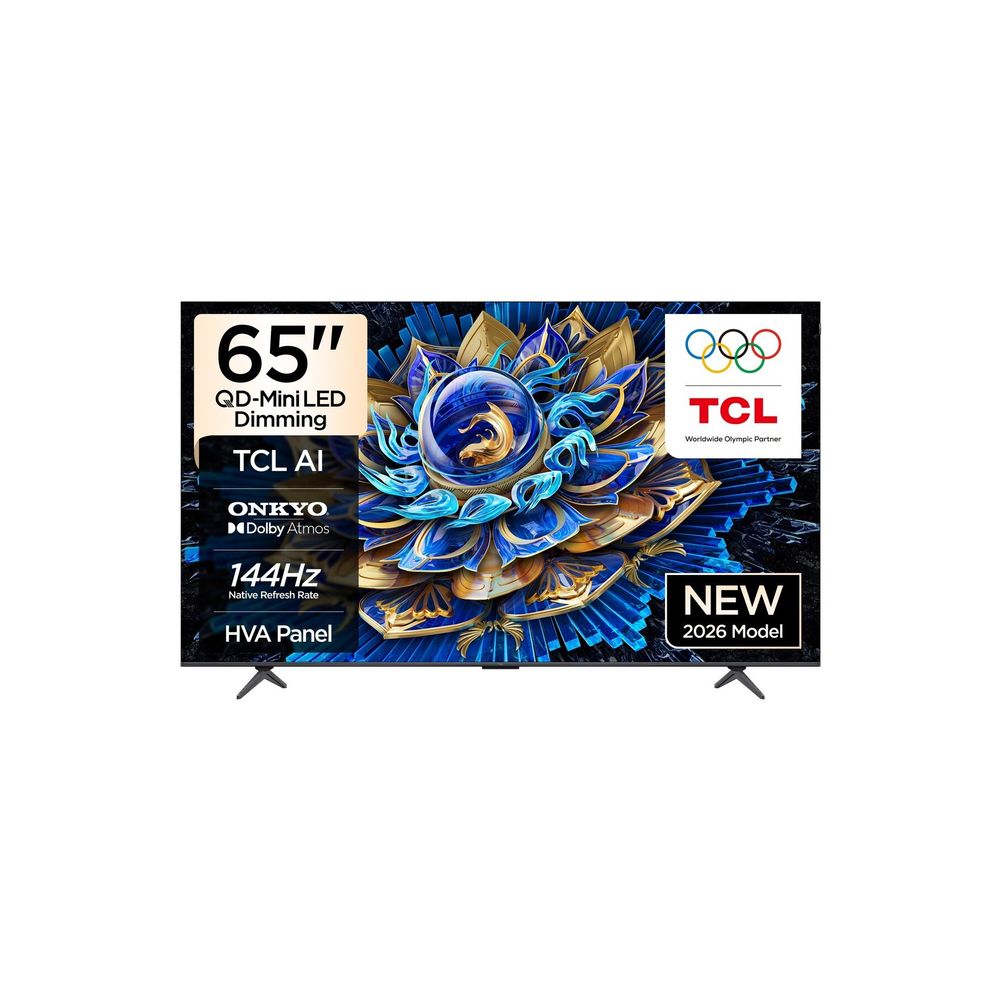 TCL 65T8D 65 inç 165 Ekran 4K Ultra HD Google QLED TV