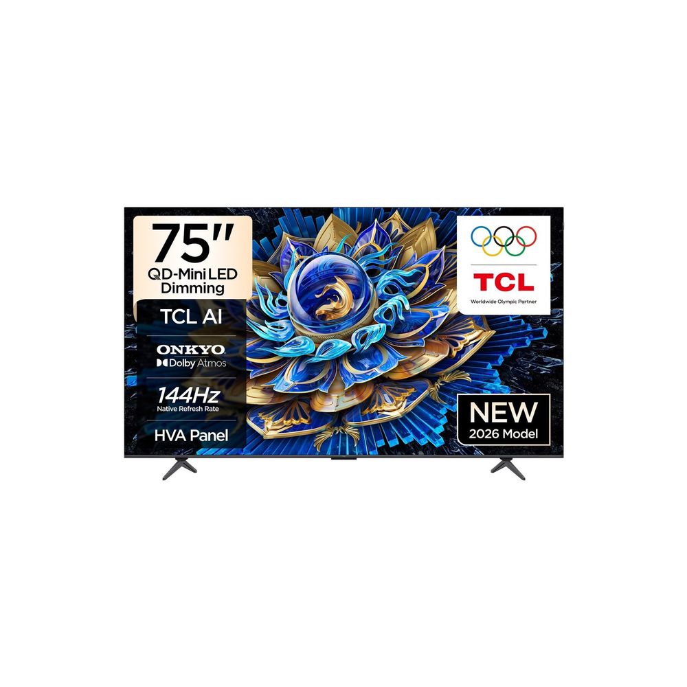 TCL 75T8D 75 inç 190 Ekran 4K Ultra HD Google QLED TV