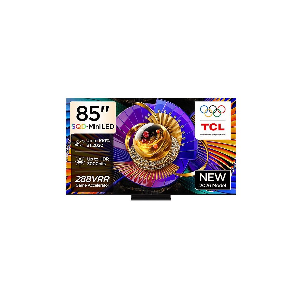 TCL 85C7L 85 inç 216 Ekran 4K Ultra HD Google SQD MiniLED TV