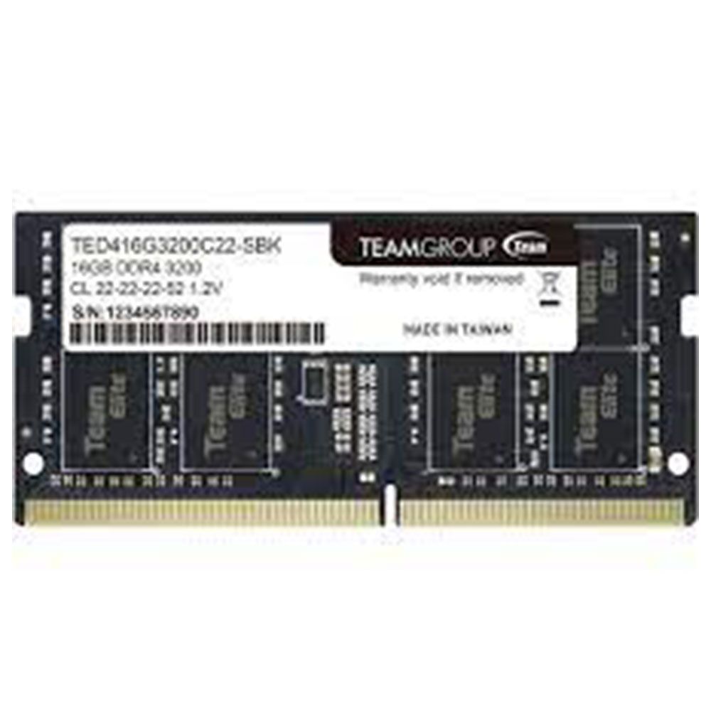 Team TED416G3200C22-S01 16 GB DDR4 3200 Mhz SODIMM Team Elite RAM