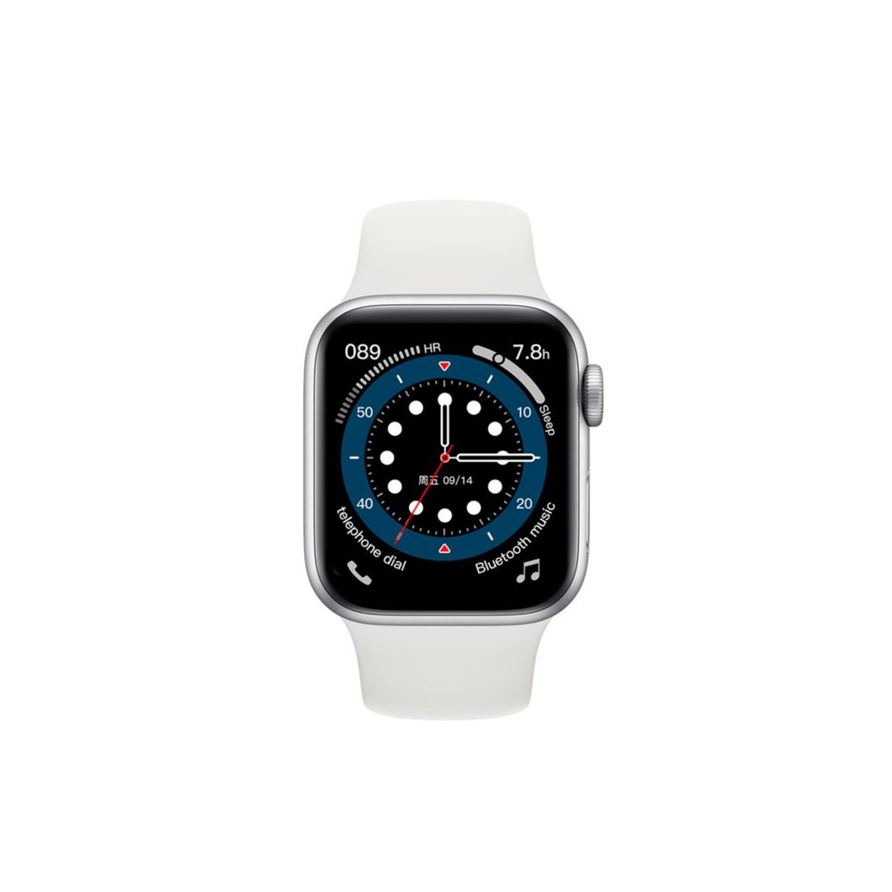 Technodia W8 42 mm Watch 6 Beyaz Akıllı Saat