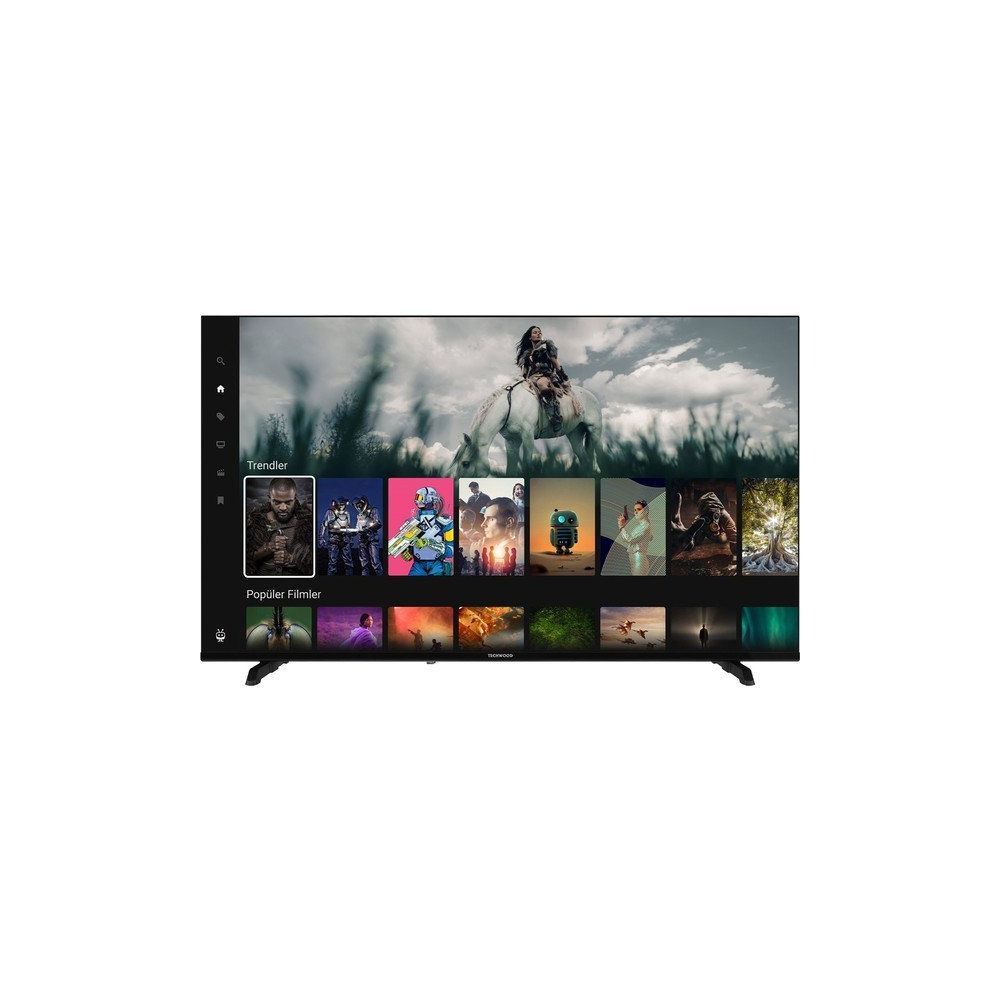 Techwood 50TEC900 50 inç 127 Ekran 4K Ultra HD TiVo LED TV