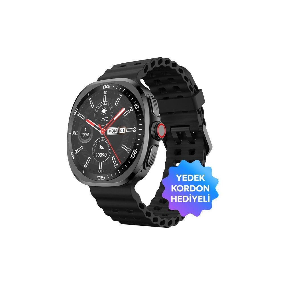Tecno Watch Neo Siyah Akıllı Saat