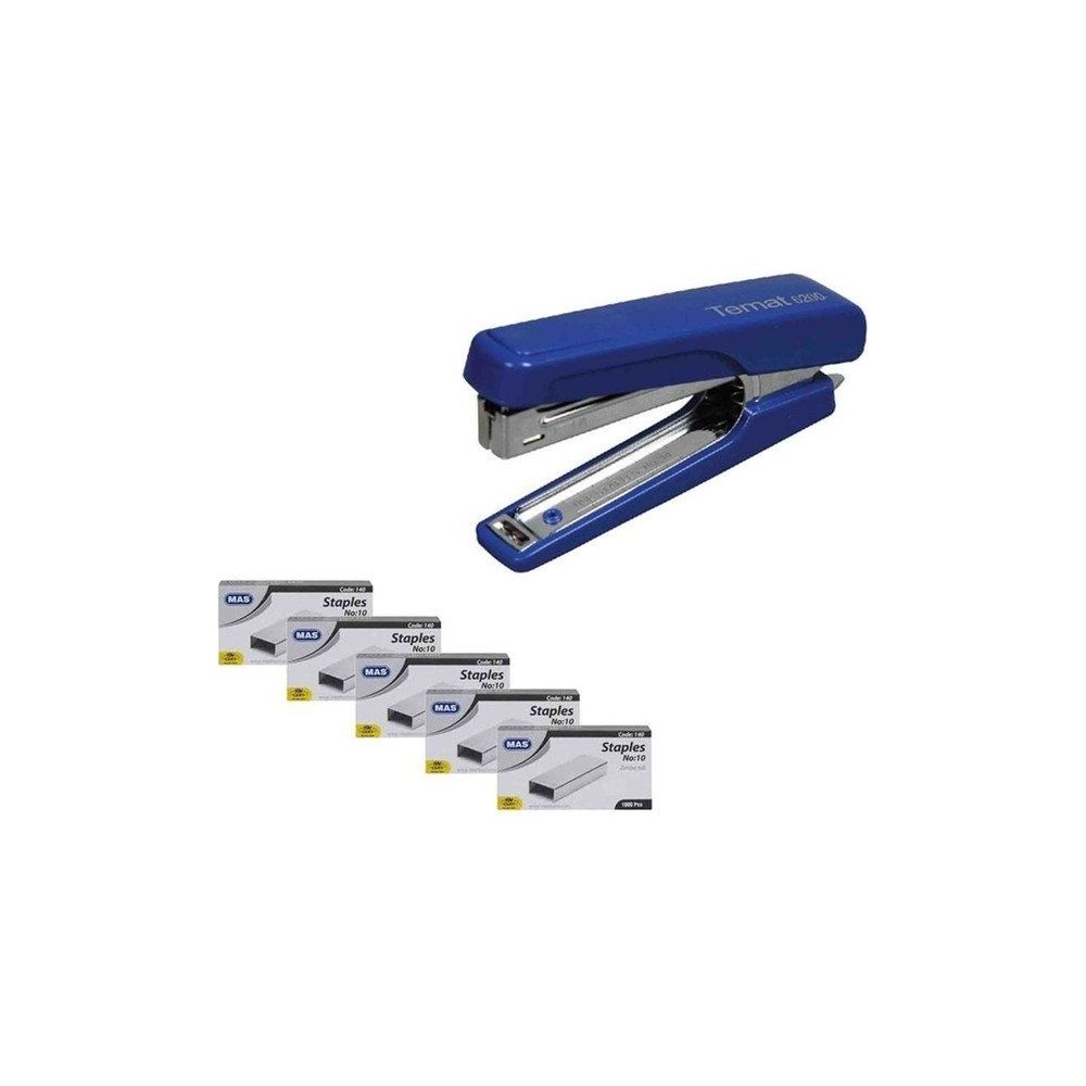 ミネラル4　ミハミハサマ Temat 6200 Mavi Zımba Makinesi + 5 Adet Zımba Tel Fiyatları