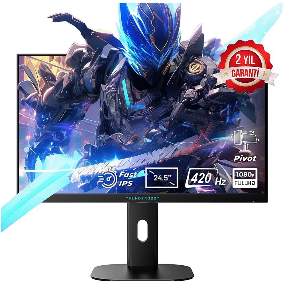 ThundeRobot ZF25F400L-TUR 24.5 inç 420Hz IPS Pivot Oyuncu Monitörü