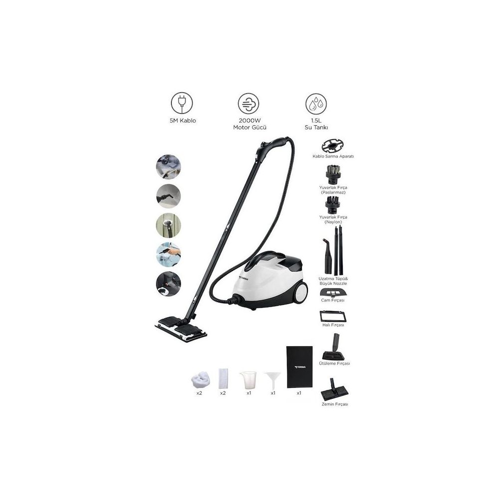 Torima CB-08C Çok Fonksiyonlu Buharlı Temizlik Makinesi Fiyatları