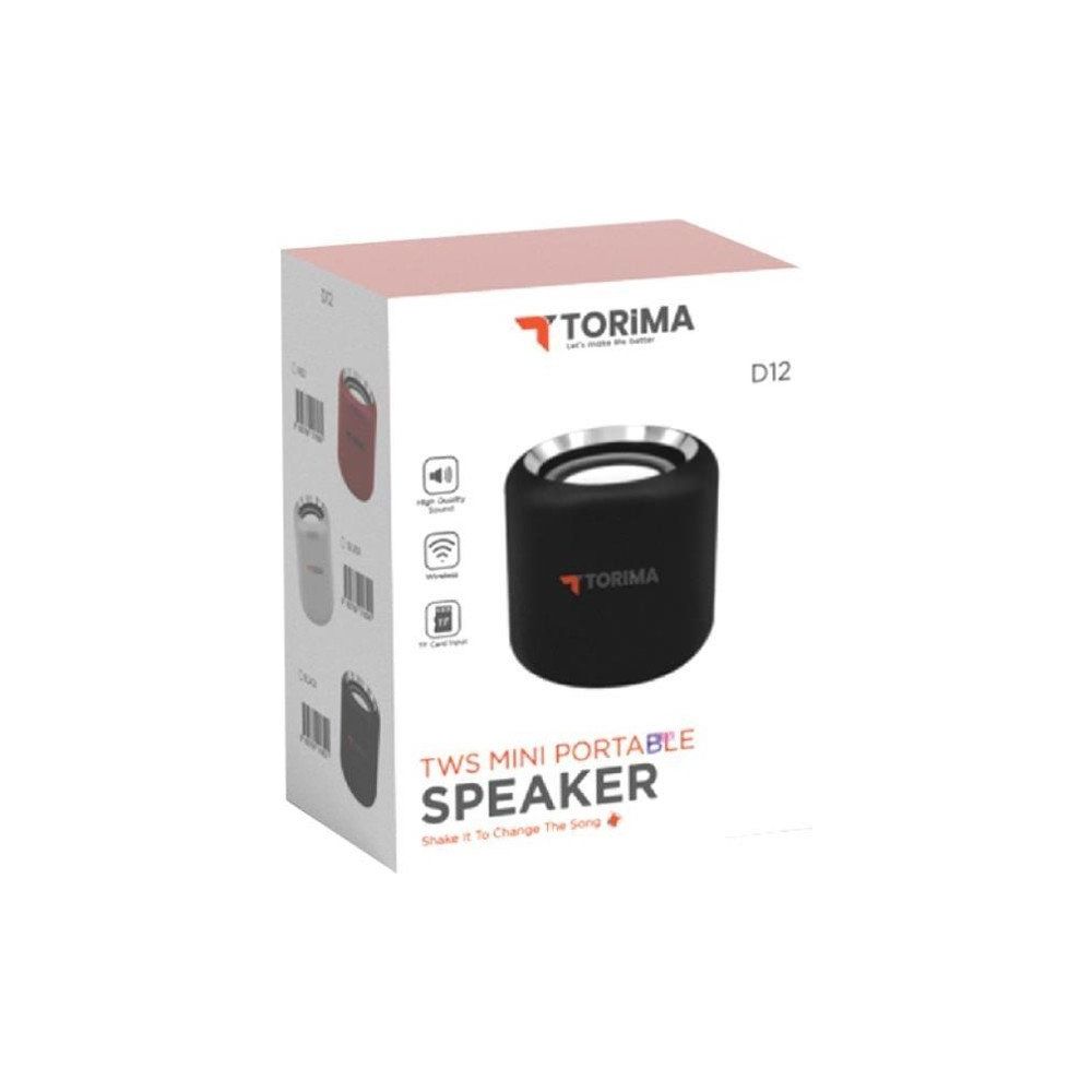 Torima D12 Kırmızı Bluetooth Hoparlör