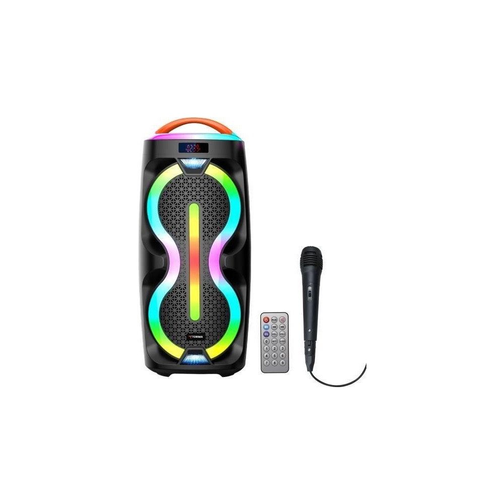 Torima D36 RGB Işıklı Mikrofonlu Bluetooth Hoparlör