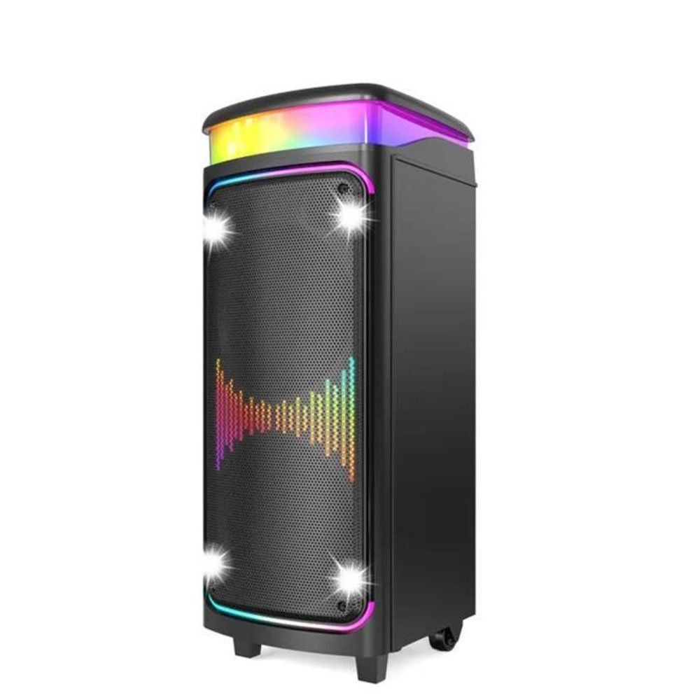Torima DR-8816 Çift Mikrofonlu RGB Siyah Bluetooth Hoparlör