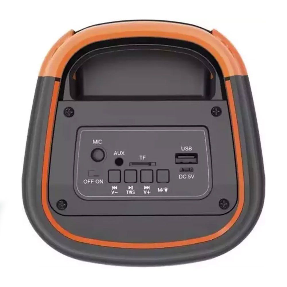 Torima GTS-2132 Siyah Mikrofonlu RGB Ledli Taşınabilir Bluetooth