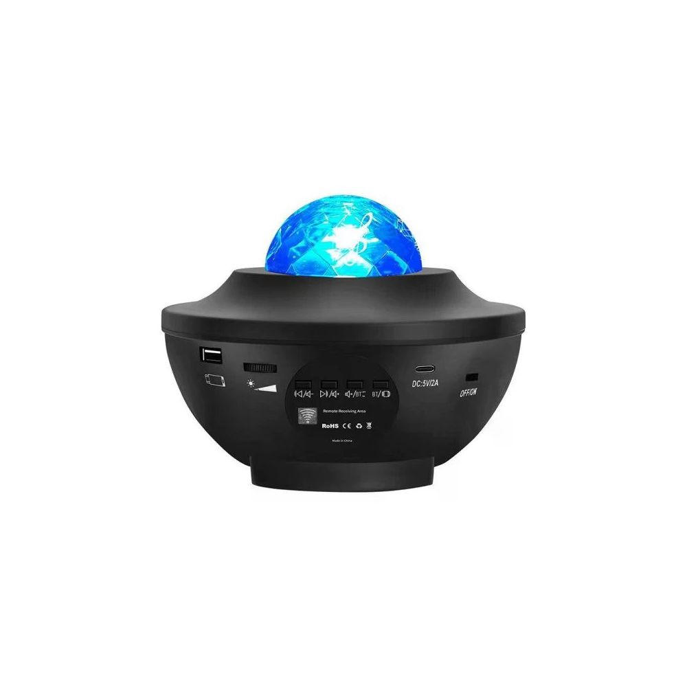 Torima LW-34 Siyah Starry Led Lazer Projektör Müzik Bluetooth Hoparlör