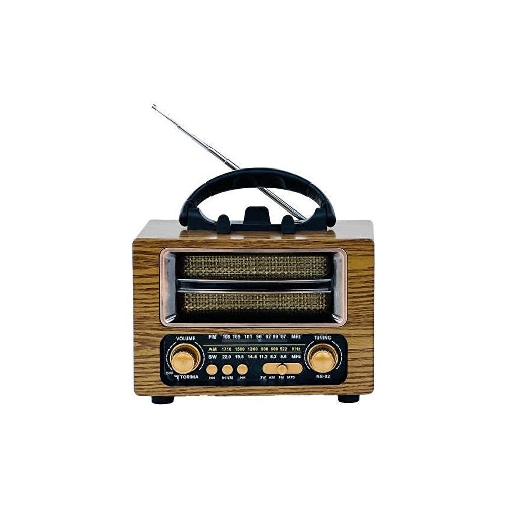 Torima NS-02 Gold Nostajik Radyo Bluetooth Hoparlör