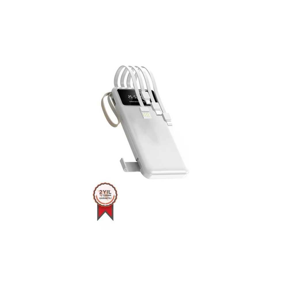 Torima TRM-1011 Beyaz 10000 mAh Powerbank