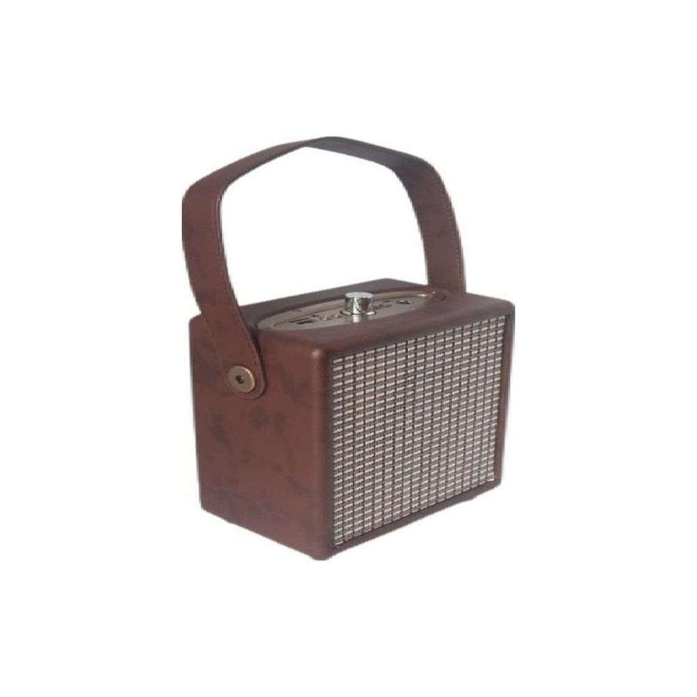 Torima X2 Wooden Case Kahverengi Bluetooth Hoparlör