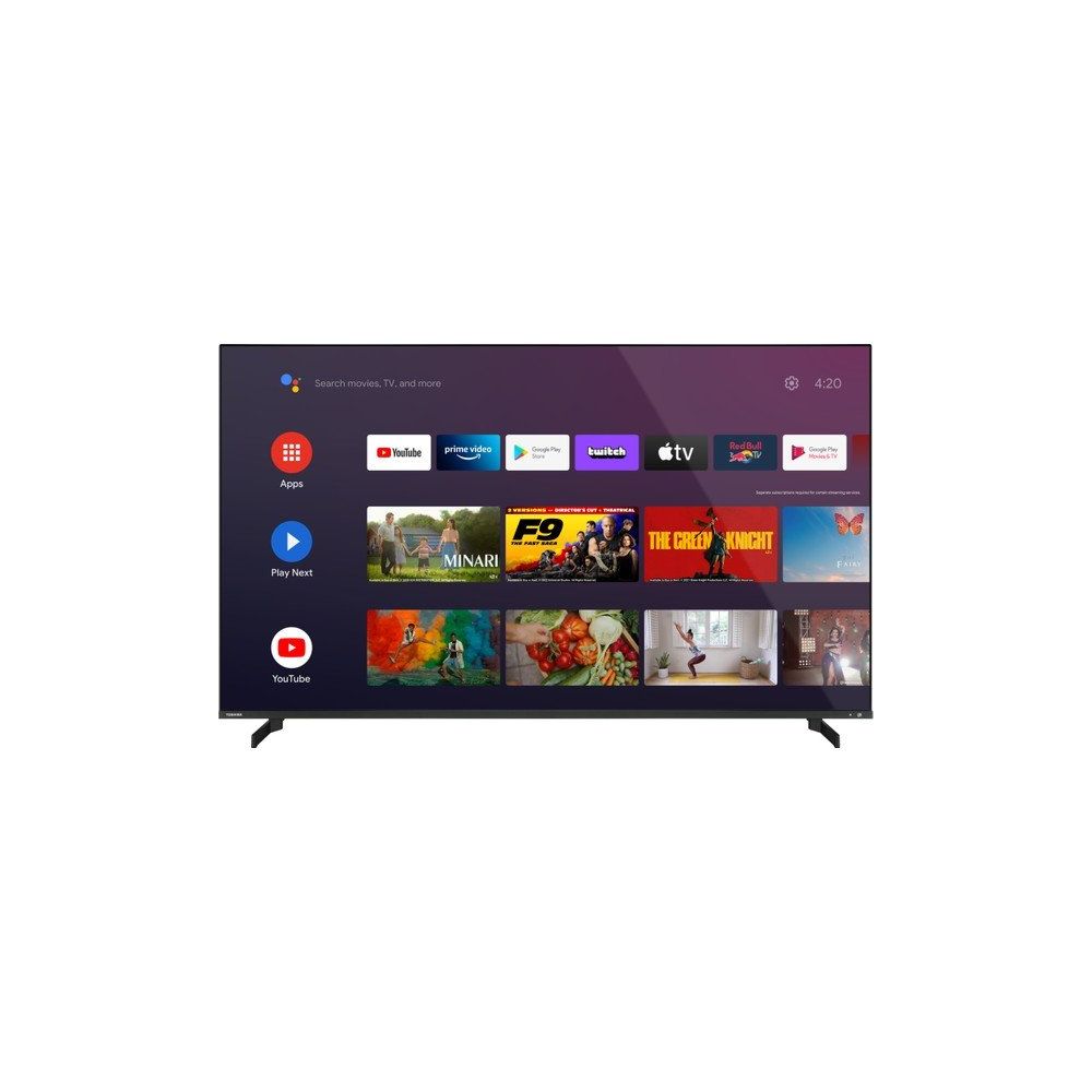 Toshiba 65QA5D63DT 65 inç 165 Ekran 4K Ultra HD Andorid QLED TV