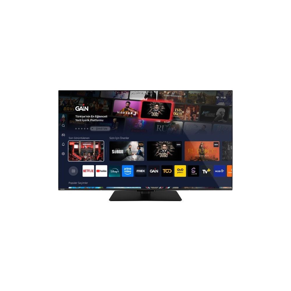 Toshiba 65QV3F63DT 65 inç 165 Ekran 4K Ultra HD Vidaa LED TV