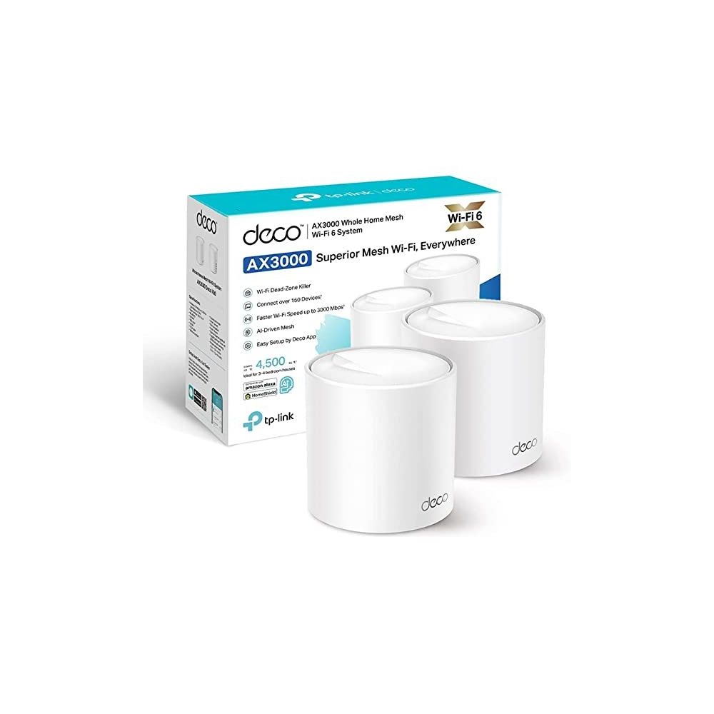 TP-Link Deco X50 AX3000 Whole Home Wi-Fi 6 Mesh 2'li Router Fiyatları