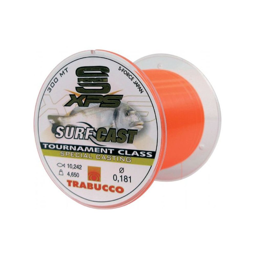 Trabucco XPS Surf SA Fluoro Power Surf Casting Fishing Line 300 mt HI ABRASION